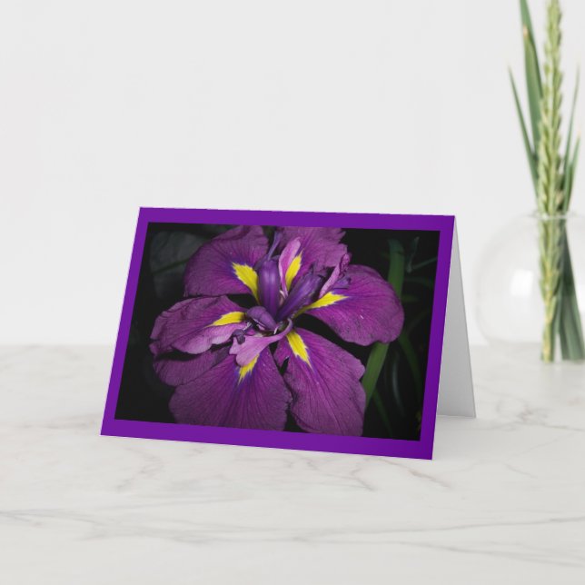 Carte Anniversaire d'Iris (Devant)