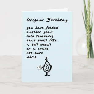 Cartes De Vœux Origami S Zazzle Fr