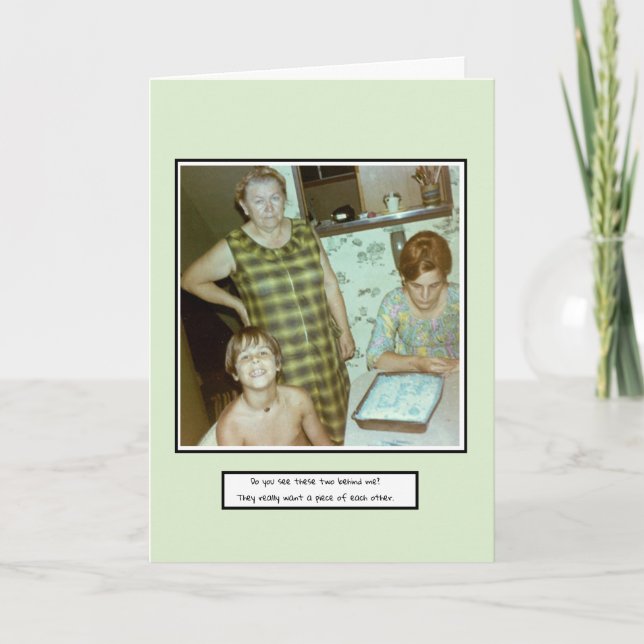 Carte Anniversaire drôle (Devant)