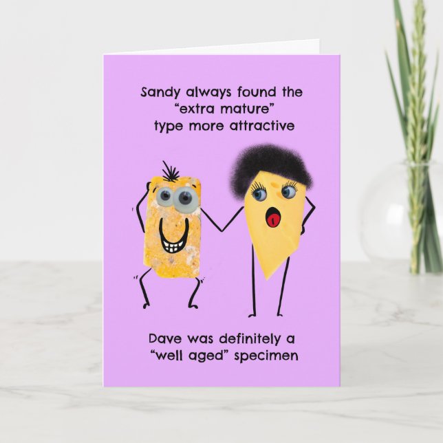 Carte Anniversaire drôle (Devant)