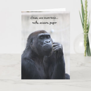 Cartes Drole Singe D Anniversaire Zazzle Fr