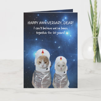 Carte Anniversaire drôle personnalisable de l'espace de