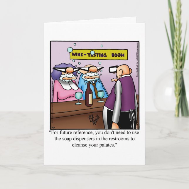 Carte Anniversaire Drôle Pour Couple (Devant)
