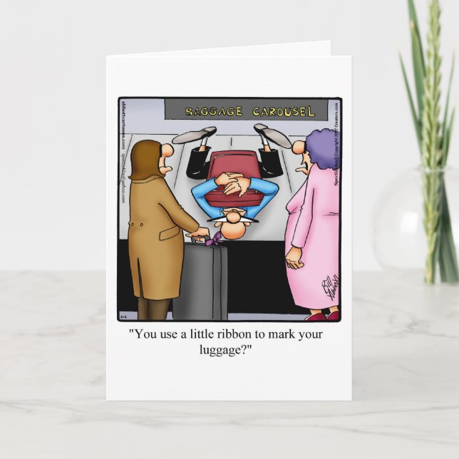 Carte Anniversaire Drôle Pour Couple (Devant)