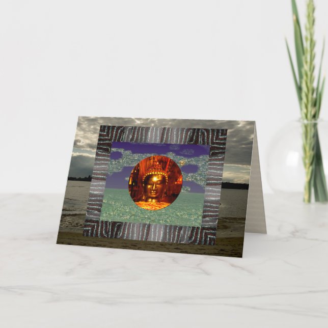 Carte Anniversaire du Bouddha (Devant)
