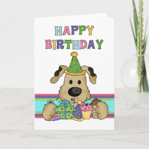 Carte Anniversaire du chien