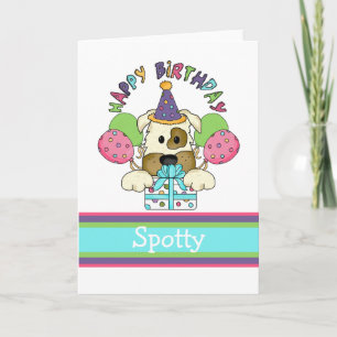 Carte Anniversaire du chien