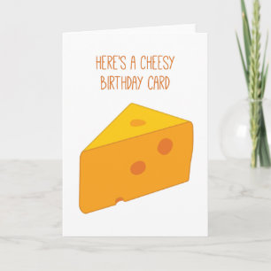 Carte Anniversaire du fromage