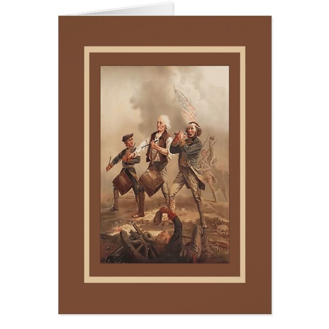 Carte Anniversaire du héros de guerre favori, imag (Devant)