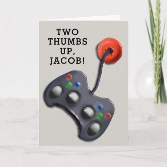 Carte Anniversaire Du Joueur Video Zazzle Fr