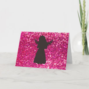 Carte Anniversaire du mignon Angel