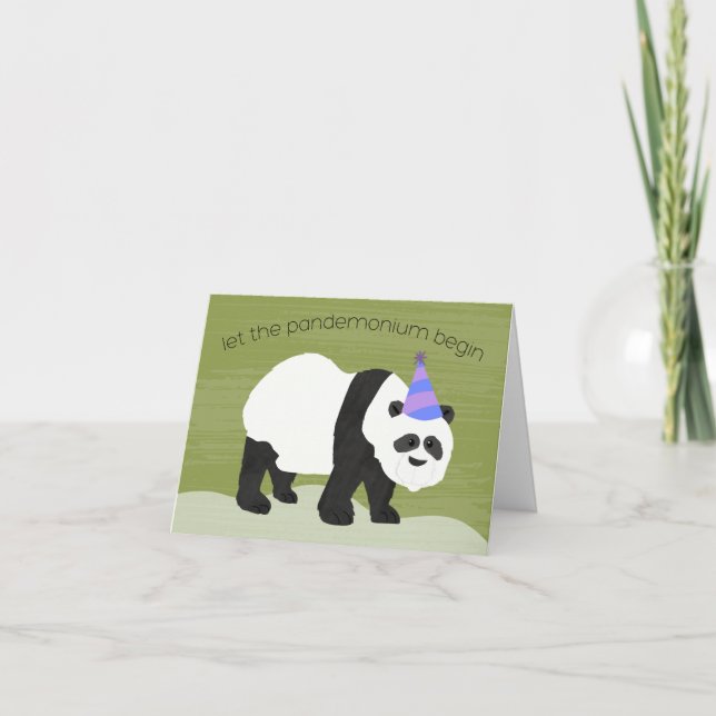 Carte Anniversaire du Pandemonium (Devant)