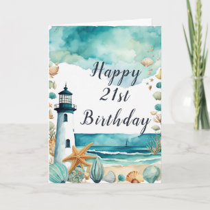 Carte Anniversaire du phare nautique