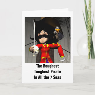 Carte Anniversaire du Pirate