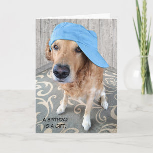 Carte Anniversaire du Retriever