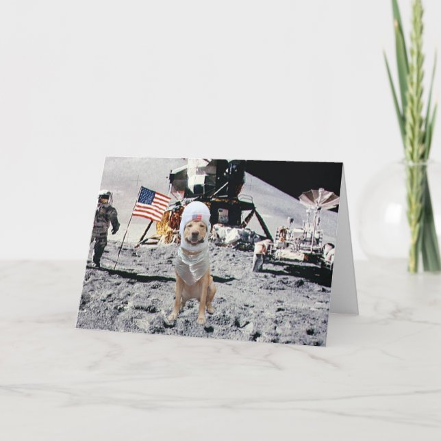 Carte Anniversaire du Space Lab (Devant)