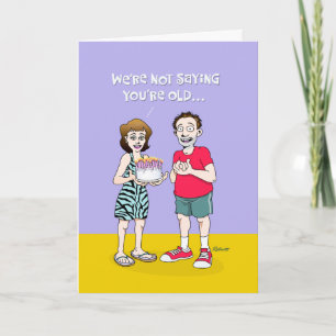 Carte Anniversaire du "Time Marches On"