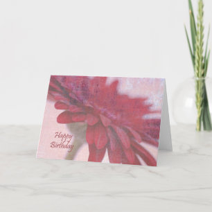 Carte Anniversaire du Velvet rouge