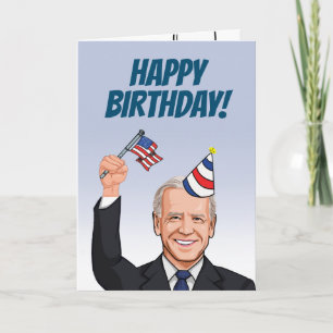 Carte Anniversaire du Vieux Joe Biden