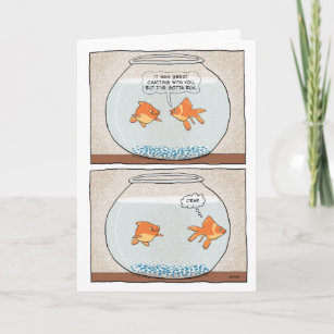 Cartes Poisson Rouge D Anniversaire Zazzle Fr