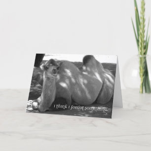 Carte Anniversaire en retard