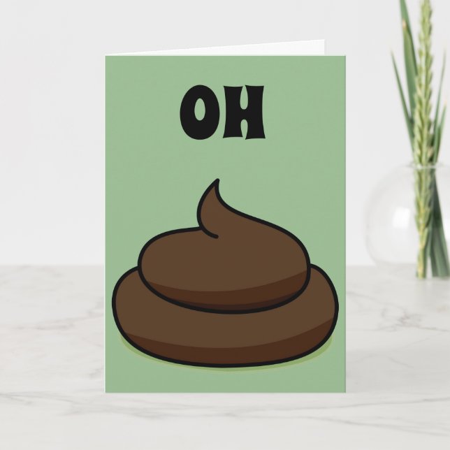 CARTE ANNIVERSAIRE EN RETARD DRÔLE (Devant)