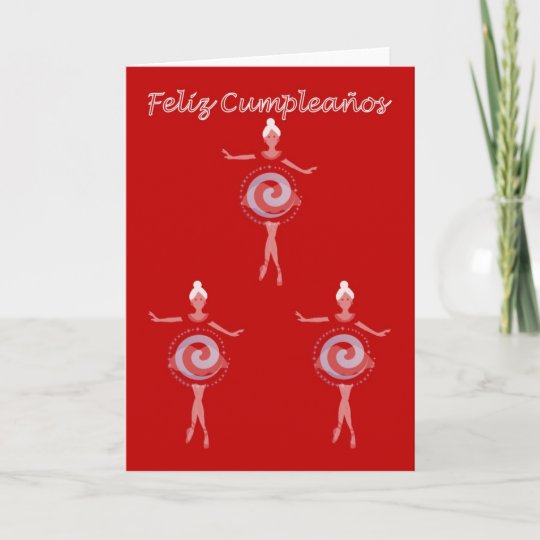 Carte Anniversaire Espagnol De Feliz Cumpleanos Avec La Zazzle Fr