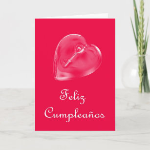 Cartes Salutations Espagnoles D D Anniversaire Zazzle Fr