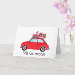 Cartes Espagnol D Anniversaire Zazzle Fr