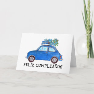Cartes Espagnol D Anniversaire Zazzle Fr