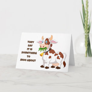 CARTE ANNIVERSAIRE EST "QUELQUE CHOSE À MOO À PROPOS"