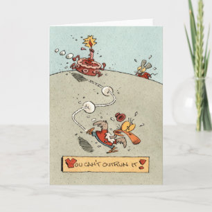 Carte Anniversaire étant soulevé rapidement !