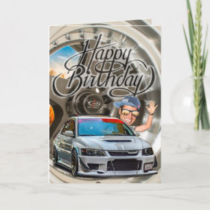 Carte anniversaire evo