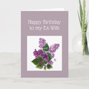 Carte Anniversaire Ex-femme définition de Relax Humour A