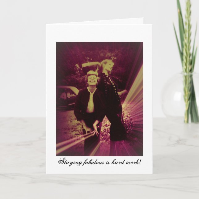 Carte Anniversaire fabuleux (Devant)