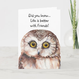 Cartes Hibou D Anniversaire Zazzle Fr
