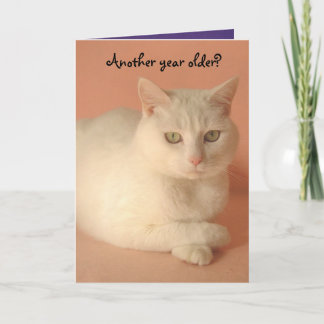 Carte Anniversaire féminin mignon et humoristique