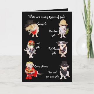 Carte Anniversaire féminin personnalisable
