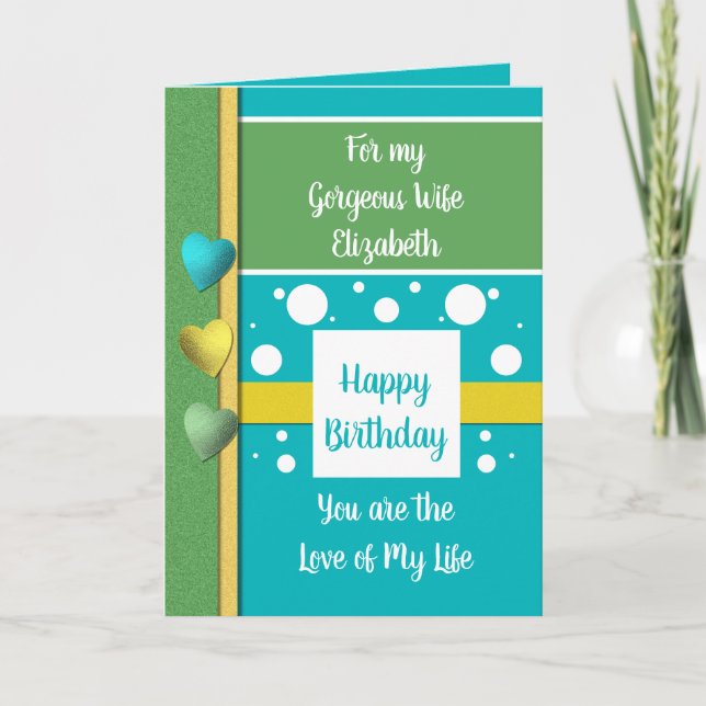 Carte Anniversaire Femme raison pour laquelle je sourit  (Devant)