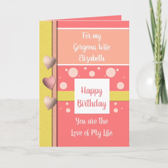 Carte Anniversaire Femme raison pour laquelle je sourit  (Devant)