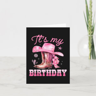 Carte Anniversaire Fille It ' ; s Mon anniversaire Pi