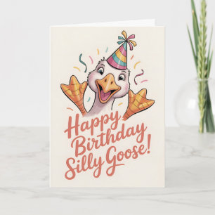 Carte Anniversaire Flamant Rose Mignon & Lumineux