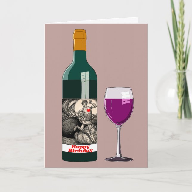 Carte Anniversaire gay (Devant)