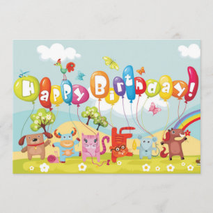 Carte anniversaire heureux