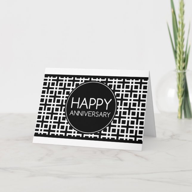 Carte Anniversaire heureux (cinderStripe) (Devant)
