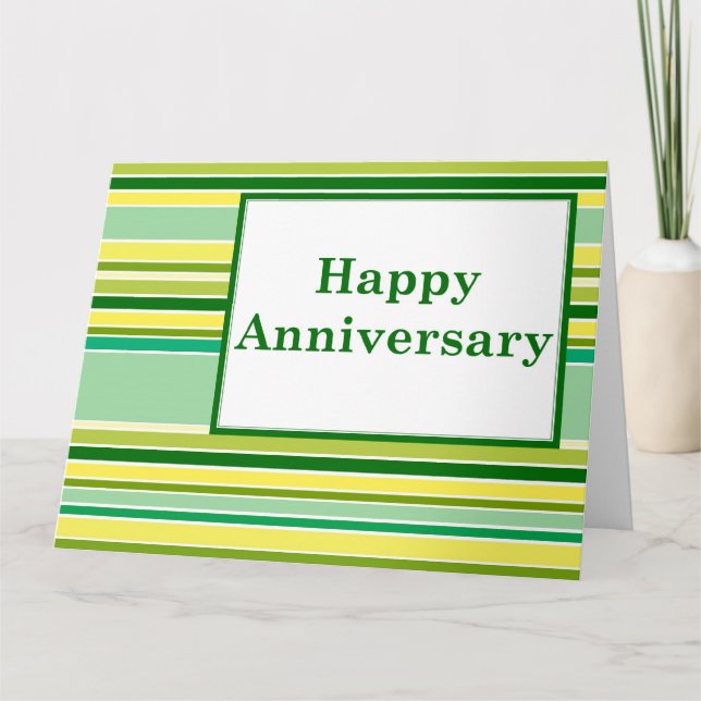 Carte anniversaire heureux : ressort barré (Devant)