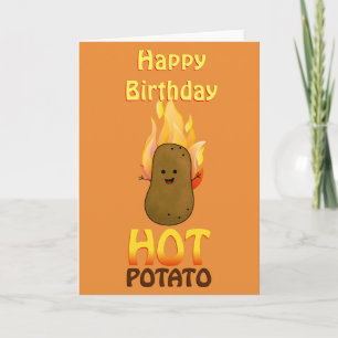 Carte Anniversaire Hot Potato