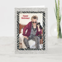 Anniversaire humoristique réfléchissant sur une vi