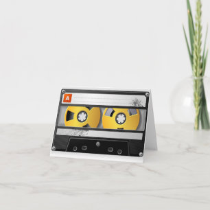 Carte Anniversaire inspiré des années 80