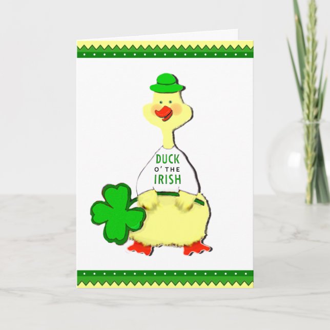 Carte Anniversaire irlandais (Devant)
